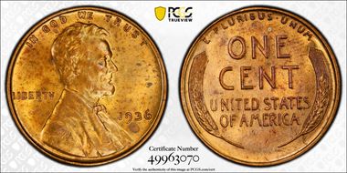 1936 1C DDO FS-103 MS63RB