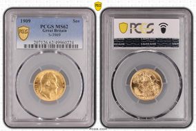 1909 Sov S-3969 MS62