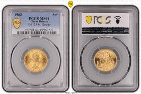 1963 Sov S-4125 St. George MS64