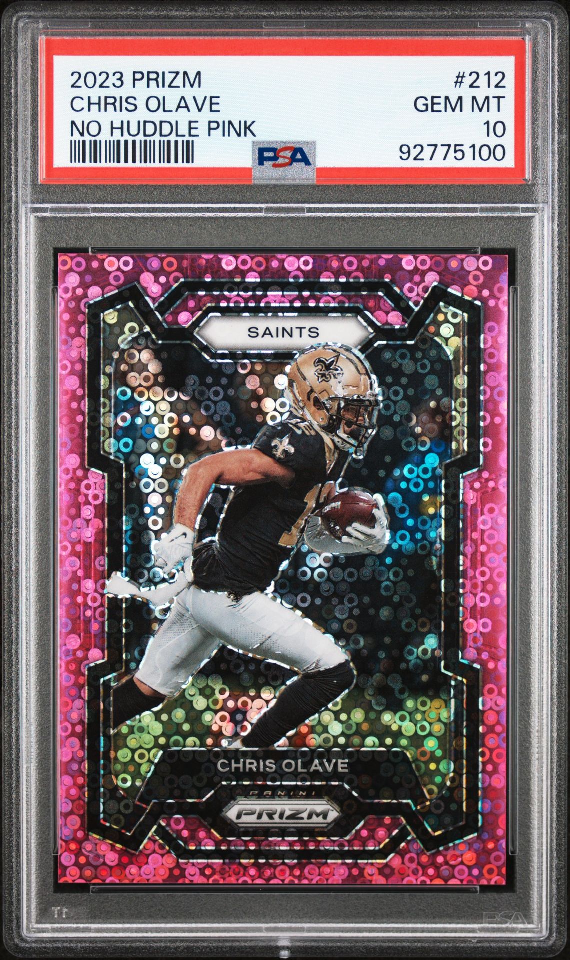 2023 Panini PANINI PRIZM No Huddle #212 Chris Olave front