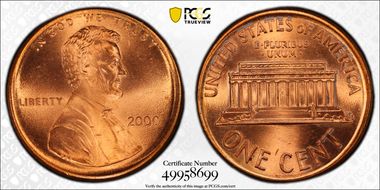 2000 1C Wide AM MS66RD