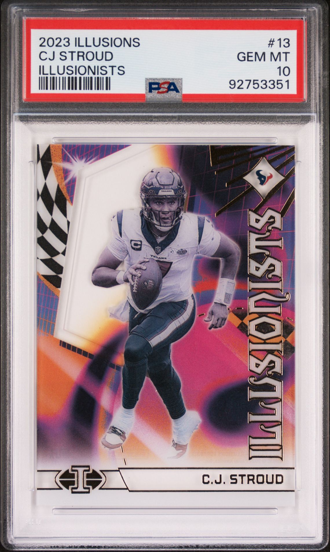2023 Panini PANINI ILLUSIONS ILLUSIONISTS #13 Cj Stroud front