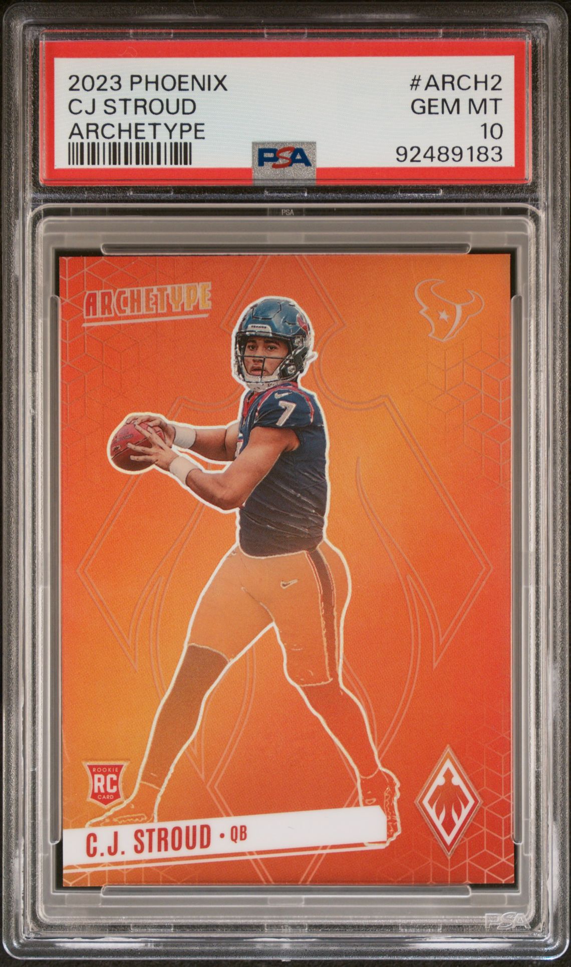 2023 Panini PANINI PHOENIX ARCHETYPE #ARCH2 Cj Stroud front
