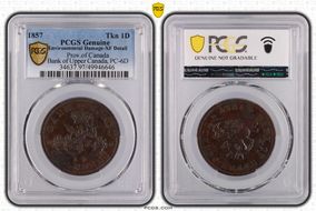 1857 Tkn 1D Bank of Upper Canada PC-6D N1BN