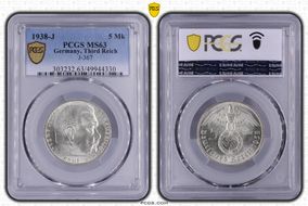1938-J 5 Mk J-367 MS63