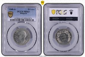 1940-A 50 Leva KM-48 MS63