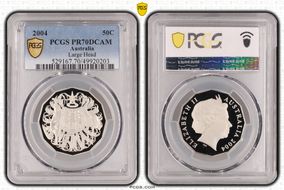 2004 50C Large Head PR70DCAM