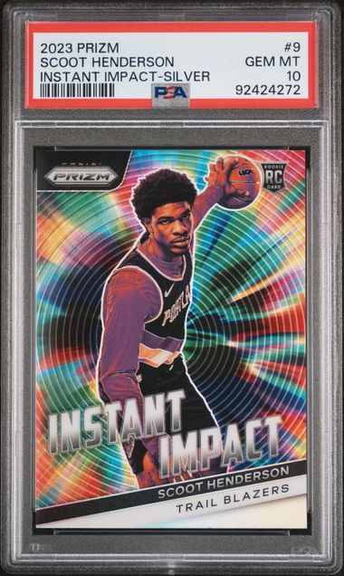 2023 Panini Prizm Silver #9 Scoot Henderson front