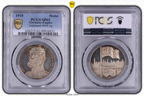 1915 Medal  Zetzmann-4094 Ag SP63