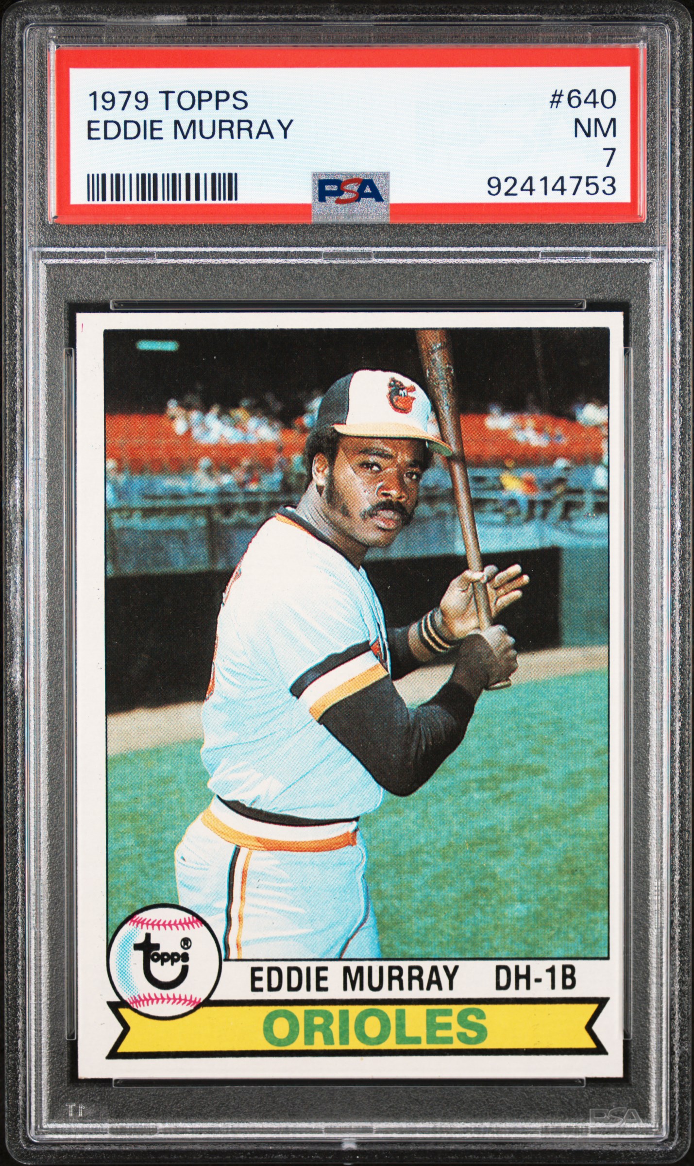 1979 Topps Eddie Murray #640 Nm 7 front