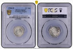 1906-D 1/2 Mk J-16 MS67