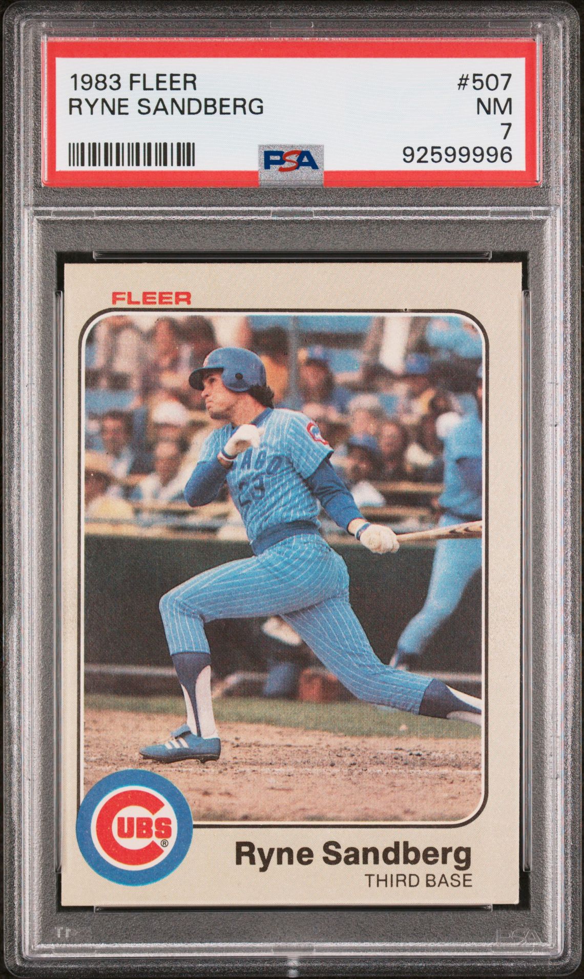1983 Fleer FLEER #507 Ryne Sandberg front