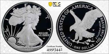 2024-W  $1 Silver Eagle First Strike PR70DCAM