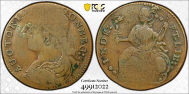 1787 CT 1/2P DB Left, Miller 37.10-RR VF30BN