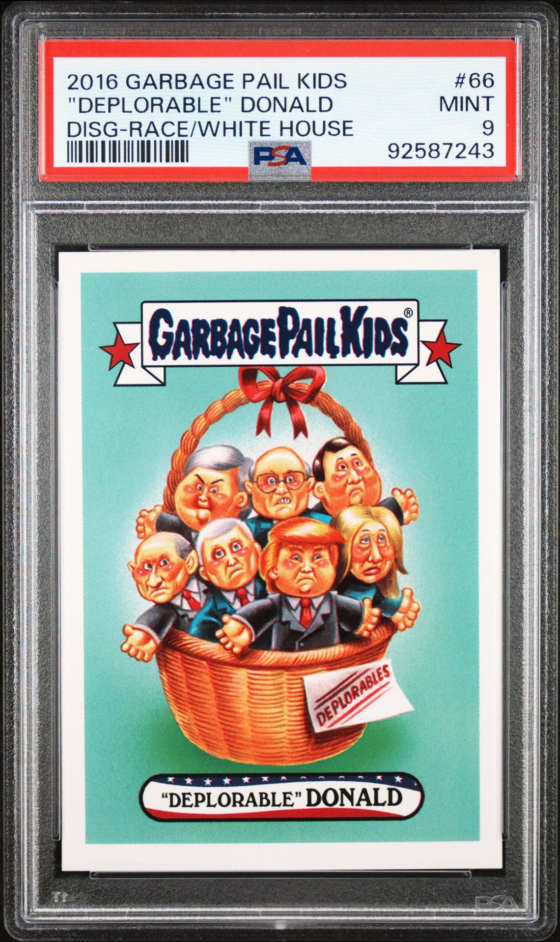 "Deplorable" Donald PSA 9