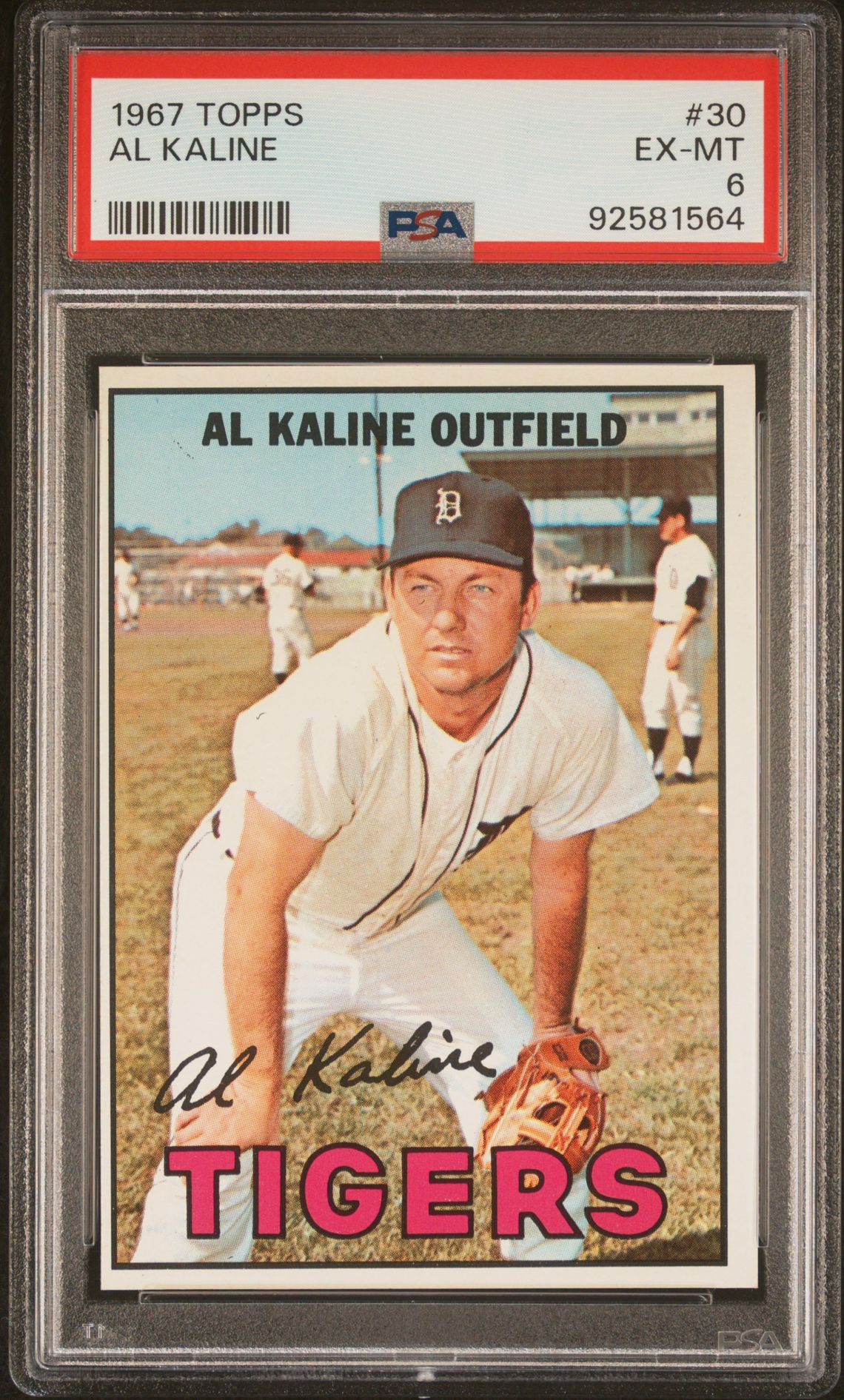 1967 Topps TOPPS #30 Al Kaline front