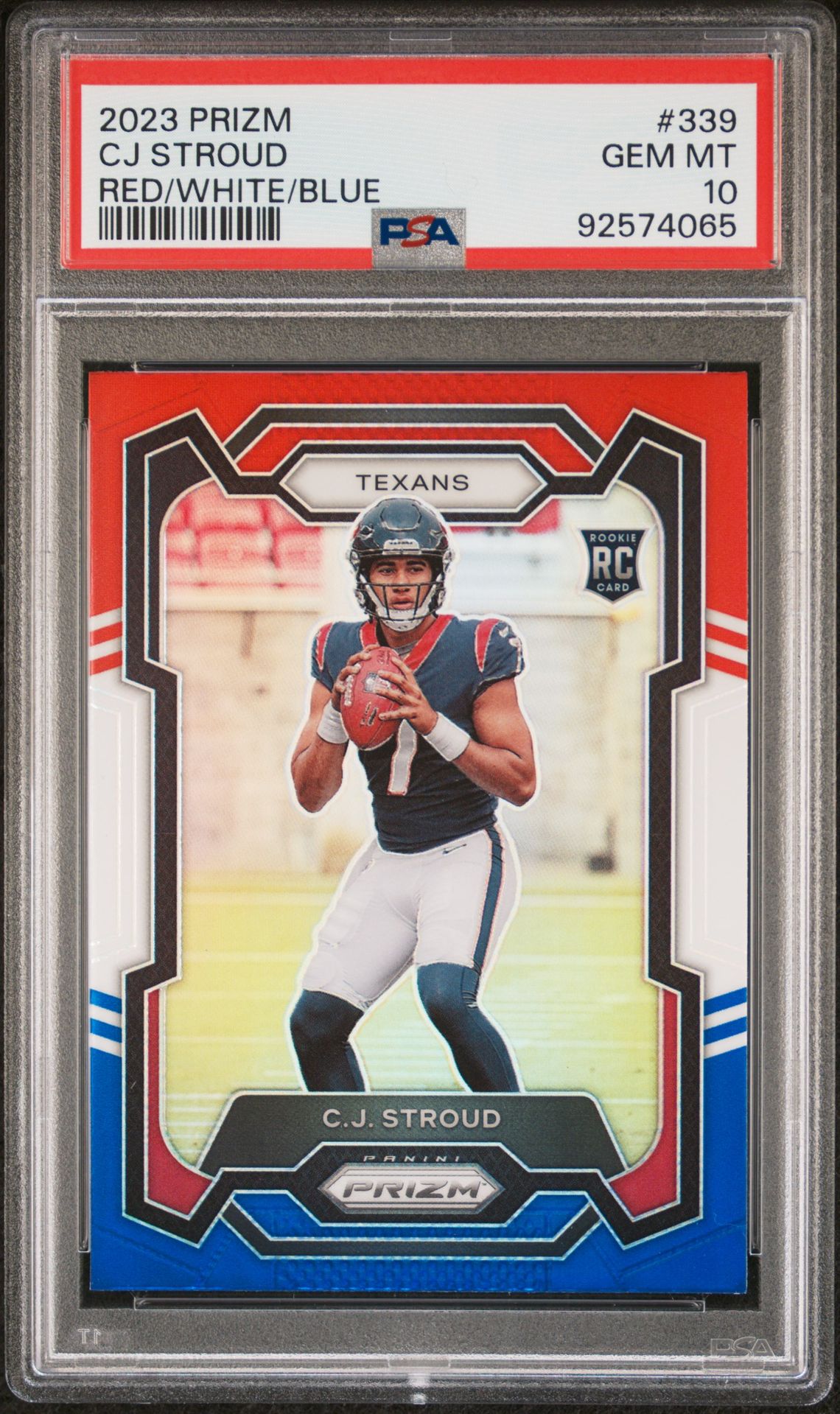 2023 Panini PANINI PRIZM DISCO PRIZM #339 Cj Stroud front