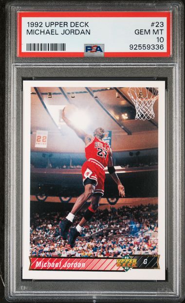 1992 Upper Deck #23 Michael Jordan front