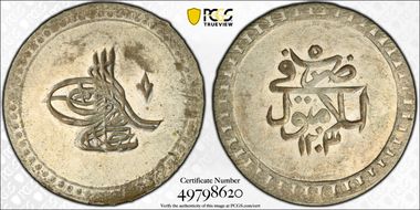 AH1203//5 (1793) 20 Para KM-495 MS63