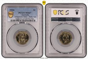 2024 $2 Indigenous Baby - Baby Set MS67