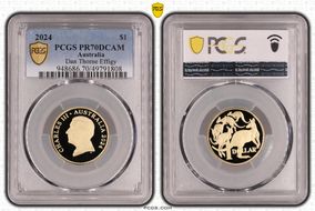 2024 $1 Dan Thorne Effigy PR70DCAM