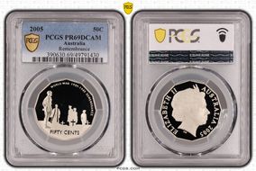 2005 50C Remembrance PR69DCAM