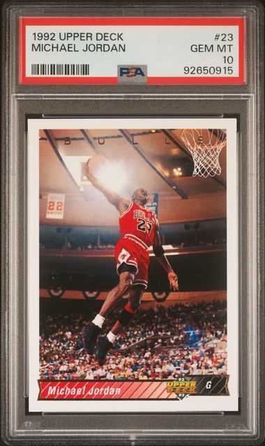 1992 Upper Deck #23 Michael Jordan front