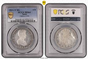 1811-V SG 4 R Calico-1144 MS64