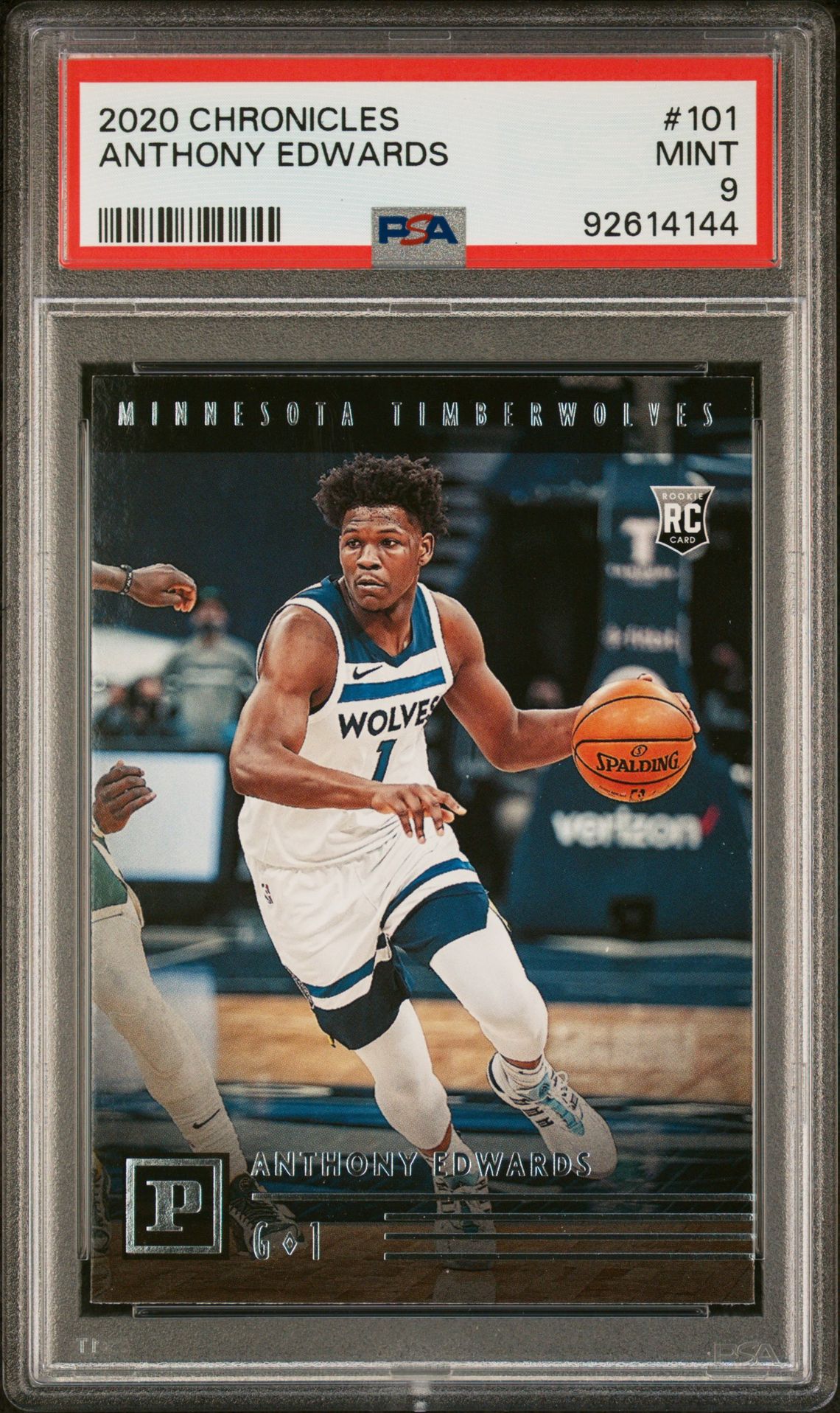 2020 Panini PANINI CHRONICLES #101 Anthony Edwards front
