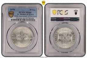 1970 50 Esc 500th Anniversary of Discovery MS66