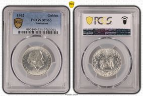 1962 Gulden MS63