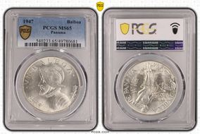 1947 Balboa KM-13  Ag MS65