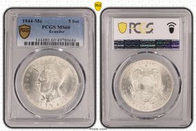 1944-Mo 5 Suc KM-79 Ag MS60