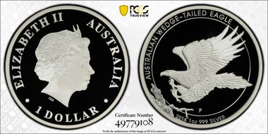 2014-P $1 Wedge-Tailed Eagle PR70DCAM