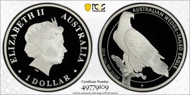 2016-P $1 Wedge Tailed Eagle PR70DCAM