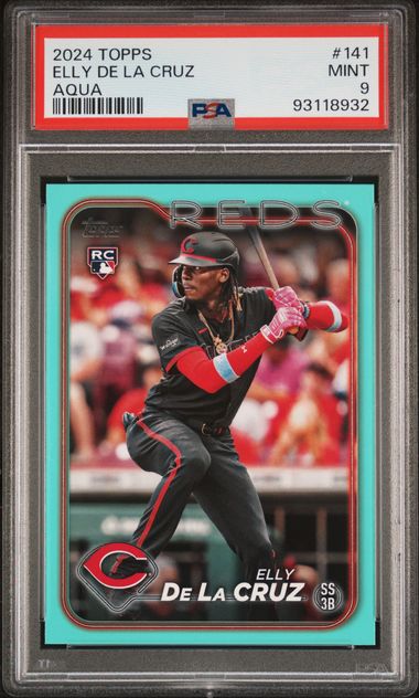 2024 Topps TOPPS Aqua #141 Elly De La Cruz front