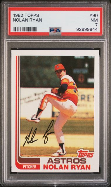 Topps Nolan Ryan front