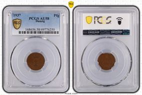 1937 Pfg KM-140 AU58BN