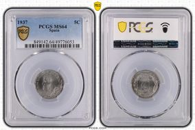 1937 5C KM-752 MS64