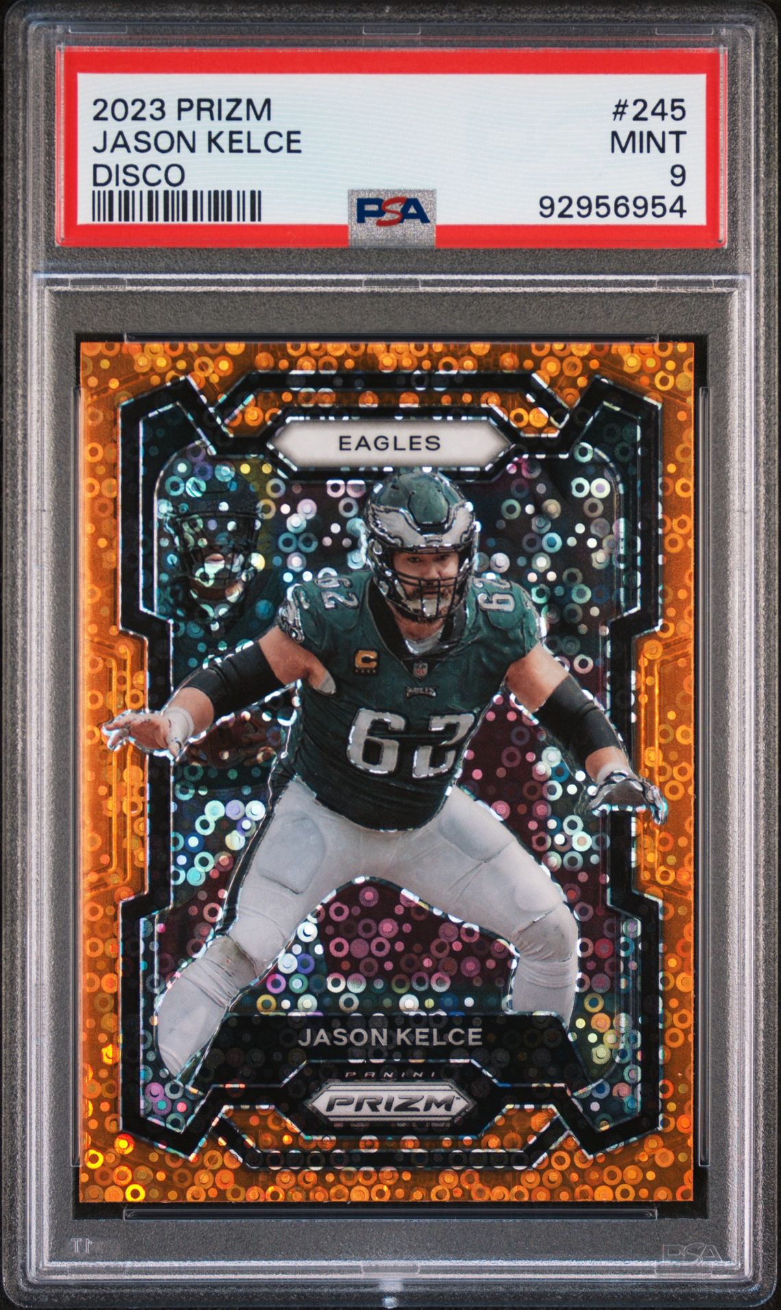 2023 Panini PANINI PRIZM DISCO PRIZM #245 Jason Kelce front