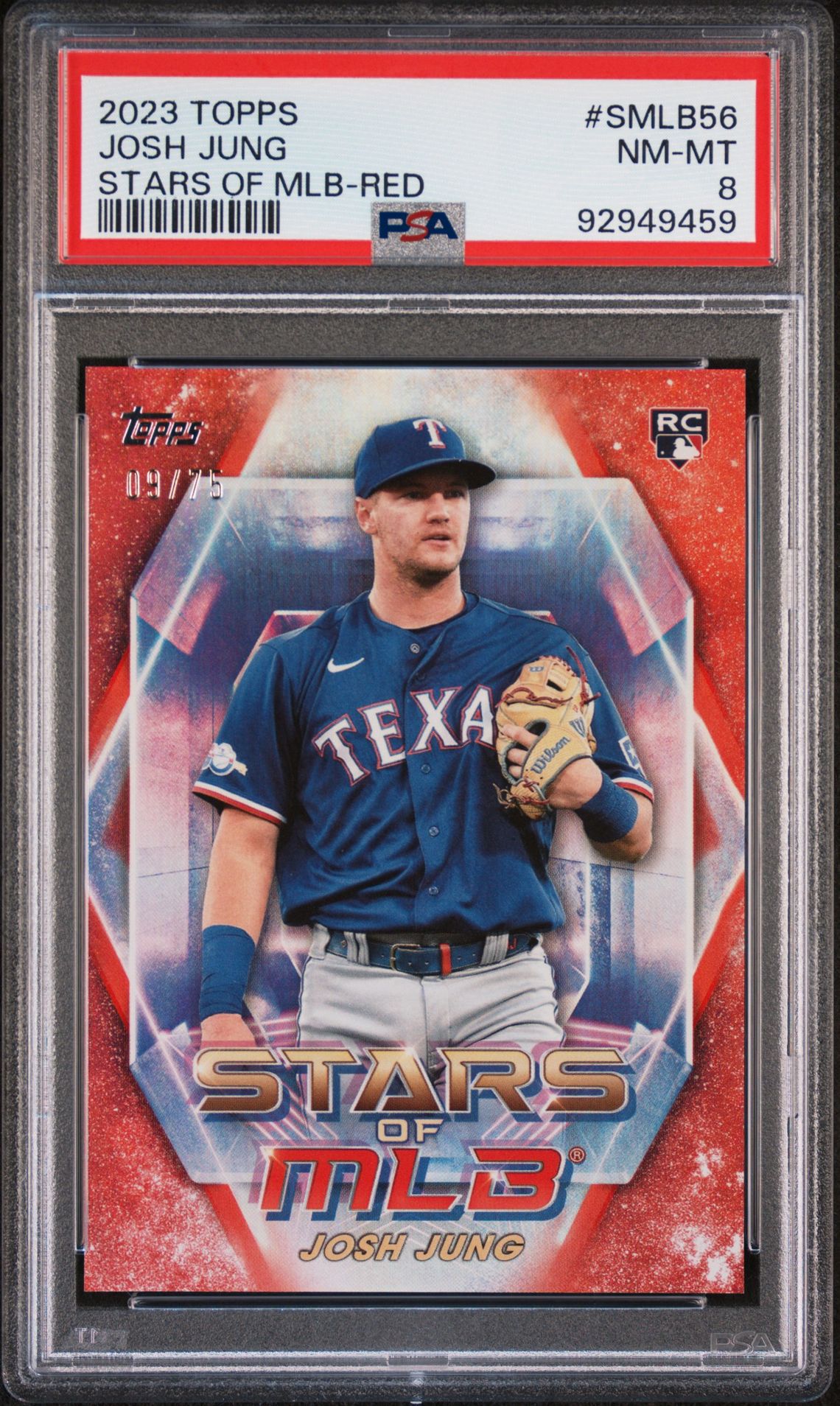 2023 Topps TOPPS STARS OF MLB Red #SMLB56 Josh Jung front