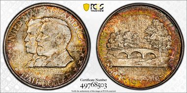 1937 50C Antietam MS67+