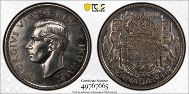 1947 50C Curved 7 SP64