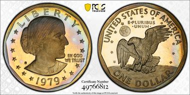 1979-S SBA$1 Type 1 PR67DCAM