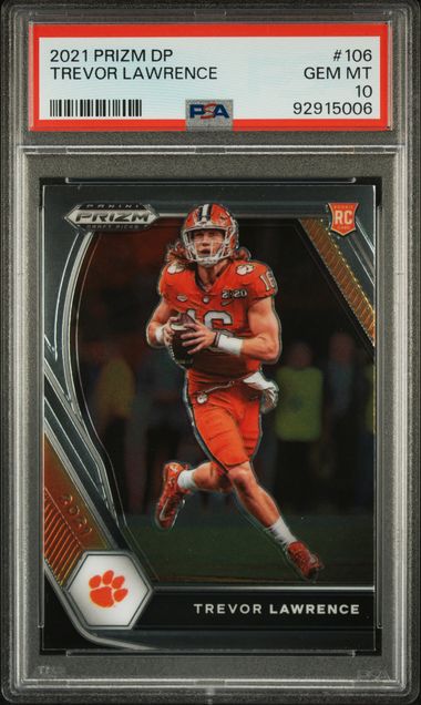 2021 Panini Prizm Draft Picks #106 Trevor Lawrence front