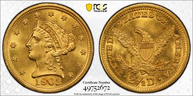 1903 $2.50 MS64