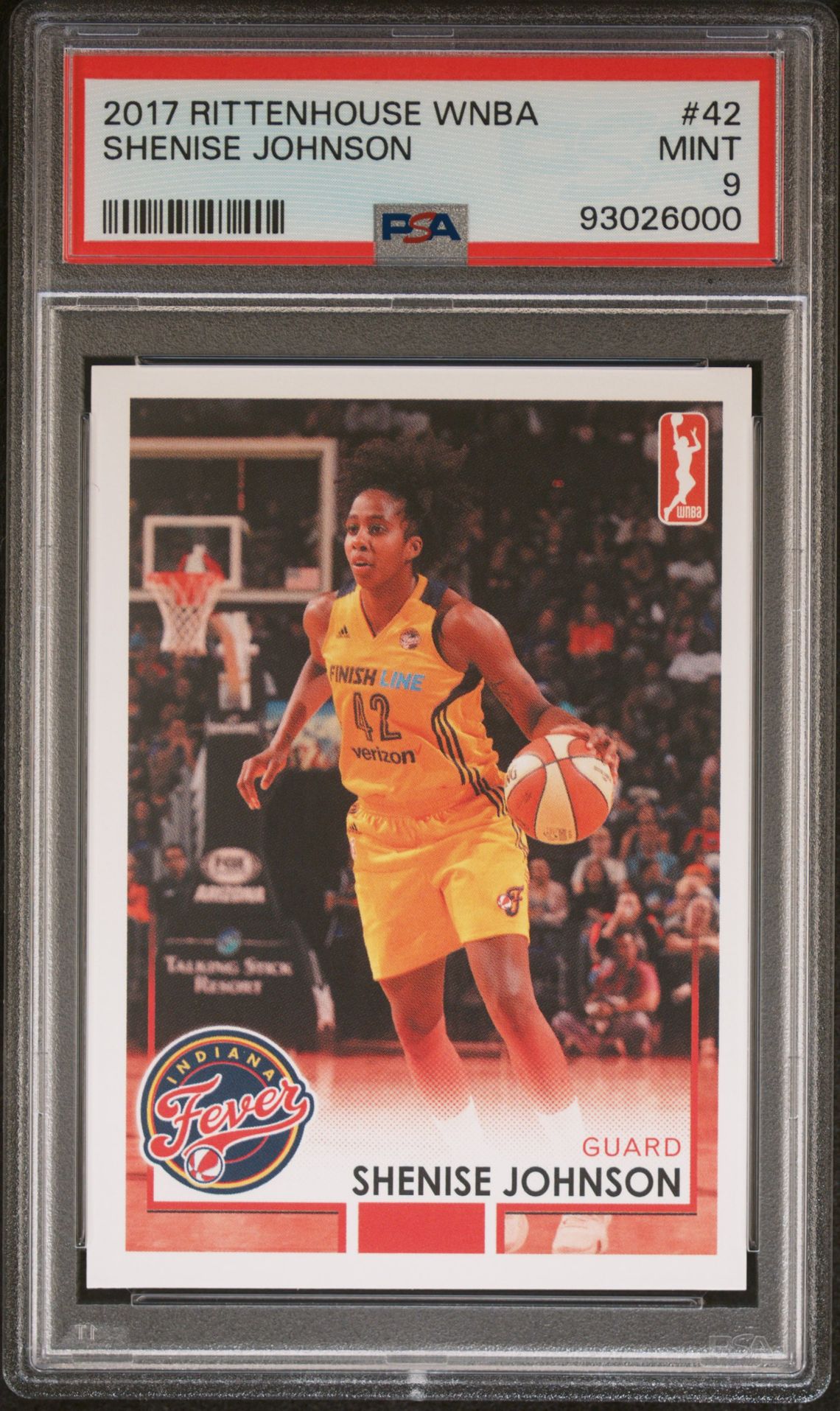2017 Rittenhouse RITTENHOUSE WNBA #42 Shenise Johnson front