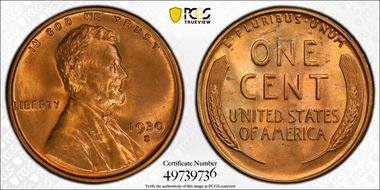 1930-S/S 1C RPM, FS-501 MS66RD