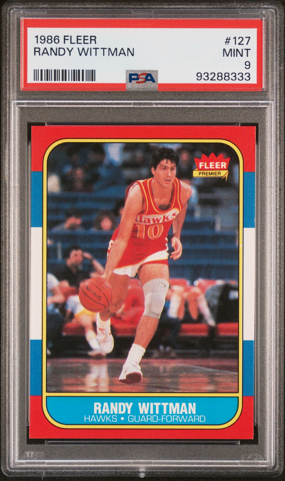 1986 Fleer FLEER #127 Randy Wittman front