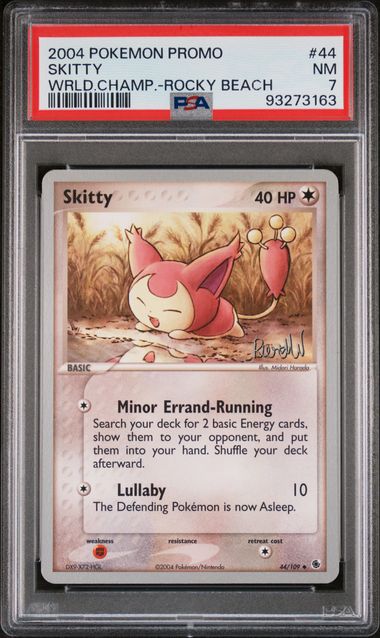 2004 POKEMON WORLD CHAMPIONSHIPS PROMO #44 SKITTY WRLD.CHAMP.-ROCKY BEACH
